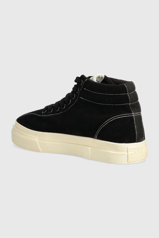 Obuwie Stepney Workers Club sneakersy zamszowe Varden M Suede YA02015 czarny