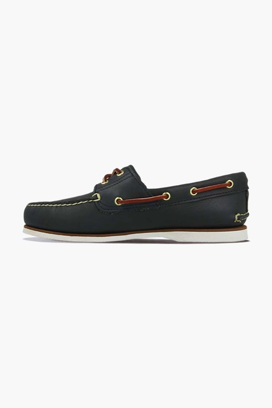 Обувки Кожени мокасини Timberland Classic Boat 2 Eye 74036.Classic черен