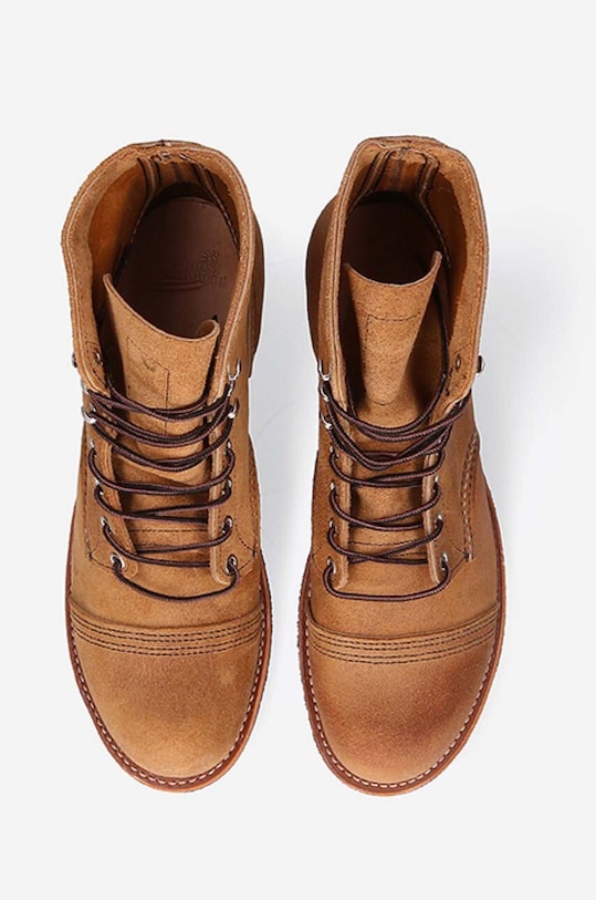 Σουέτ παπούτσια Red Wing Iron Ranger μπεζ 8083.Iron