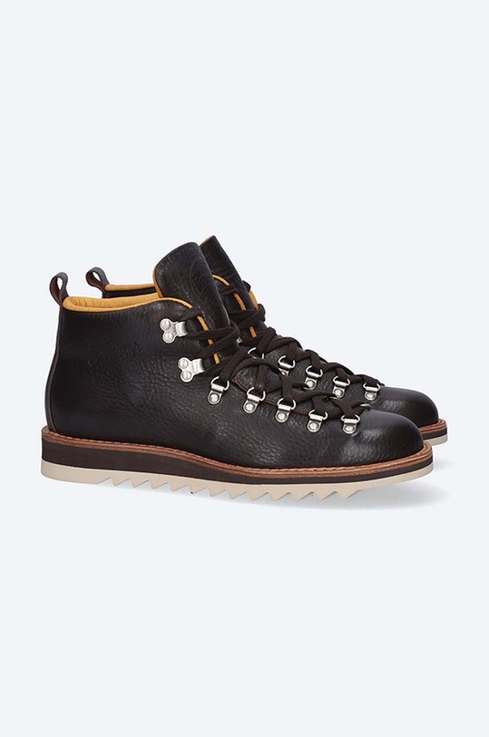 Fracap buty zamszowe MAGNIFICO MAGNIFICO.M120.M czarny