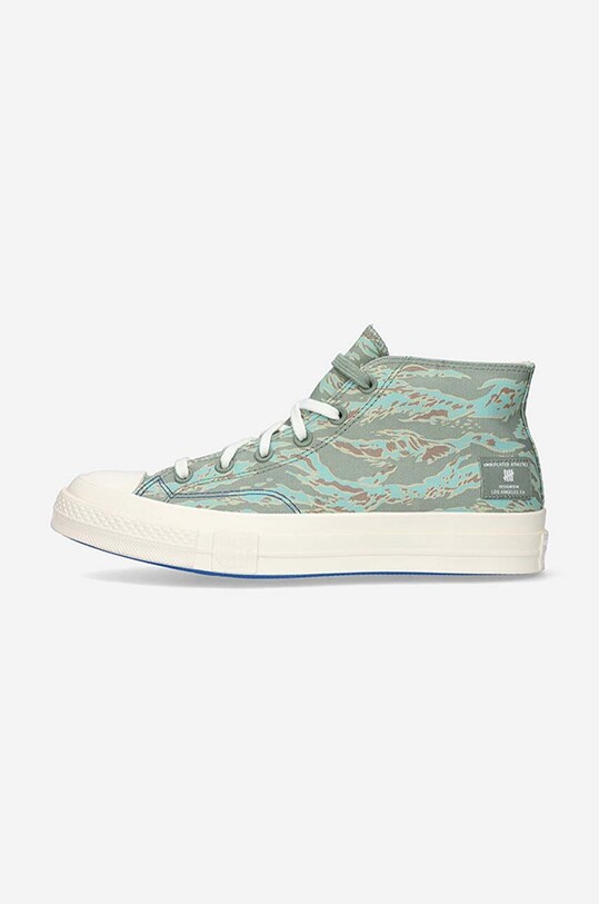 Shoes Converse Chuck Taylor All Star 70 Mid Undefeated Forest 172397C green