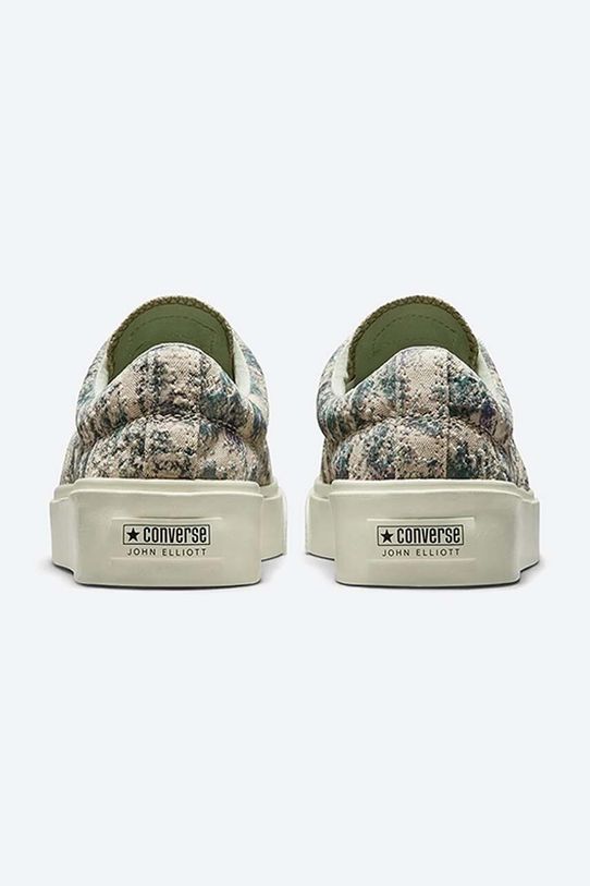 Converse plimsolls x John Elliott Skid Grip OX 172578C brown