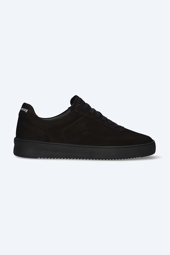 Semišové tenisky Filling Pieces Mondo 2.0 Ripple Nubuck plochá čierna 39922841847