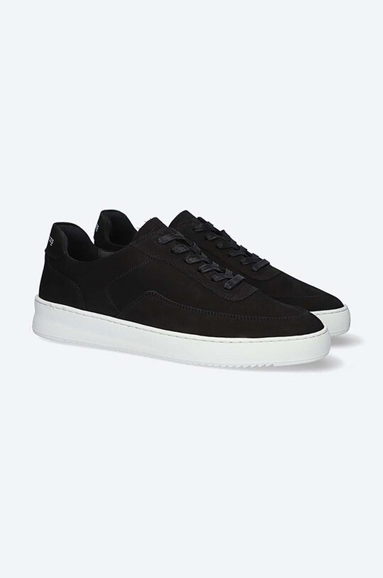 Замшевые кроссовки Filling Pieces чёрный 39922841861
