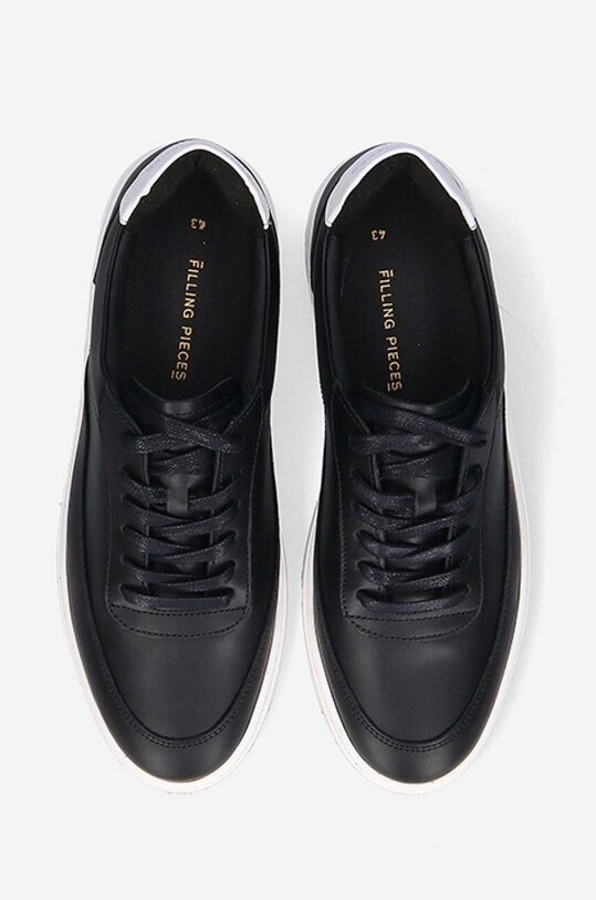 Шкіряні кросівки Filling Pieces чорний 46722901861