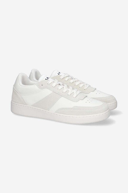 A.P.C. sneakersy skórzane Plain PUAAW.M56112 biały
