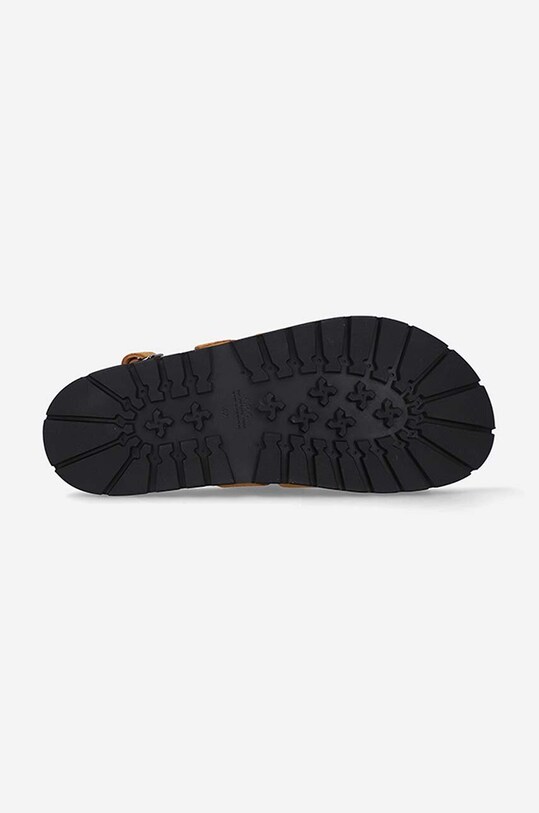 Semišové sandály A.P.C. Sandales Noe PXBAH-H51057 CARAMEL PXBAH.H51057 hnědá AA00