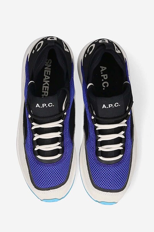 Кроссовки A.P.C. Run Around тёмно-синий PXBSO.M56084