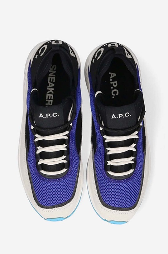 Маратонки A.P.C. Run Around PXBSO-M56084 INDIGO тъмносин PXBSO.M56084
