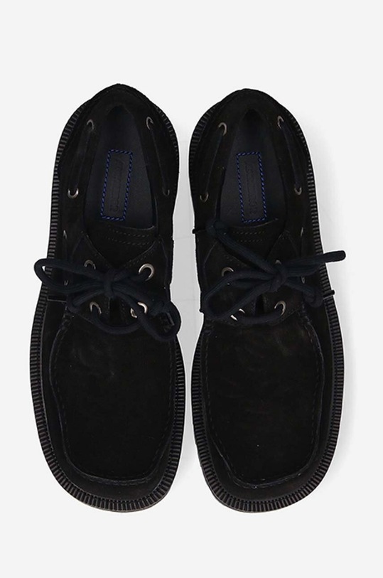 Ader Error suede loafers Boat Shoes black BLAFWS101BK