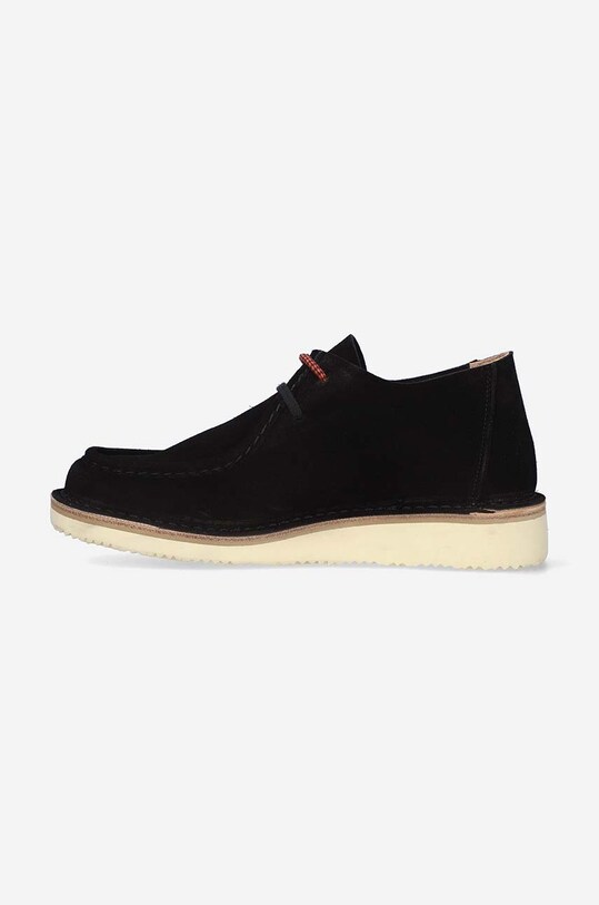 Astorflex półbuty zamszowe BEENFLEX 724 czarny BEENFLEX.724