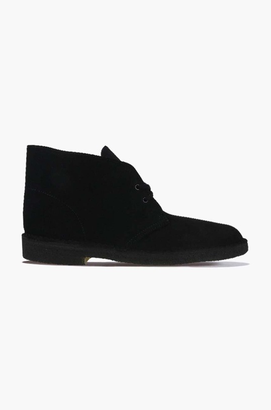Clarks suede shoes Originals Desert Boot casual black 26138227