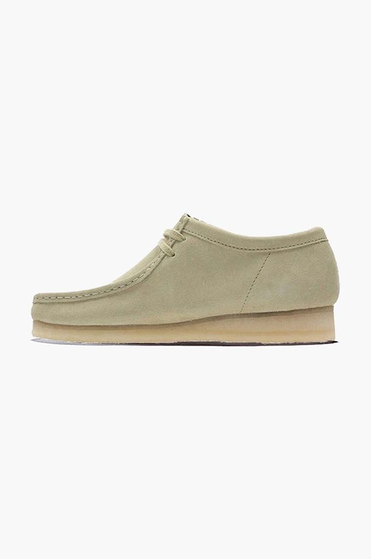 Scarpe ClarksOriginals scarpe in camoscio Wallabee 26155515 marrone