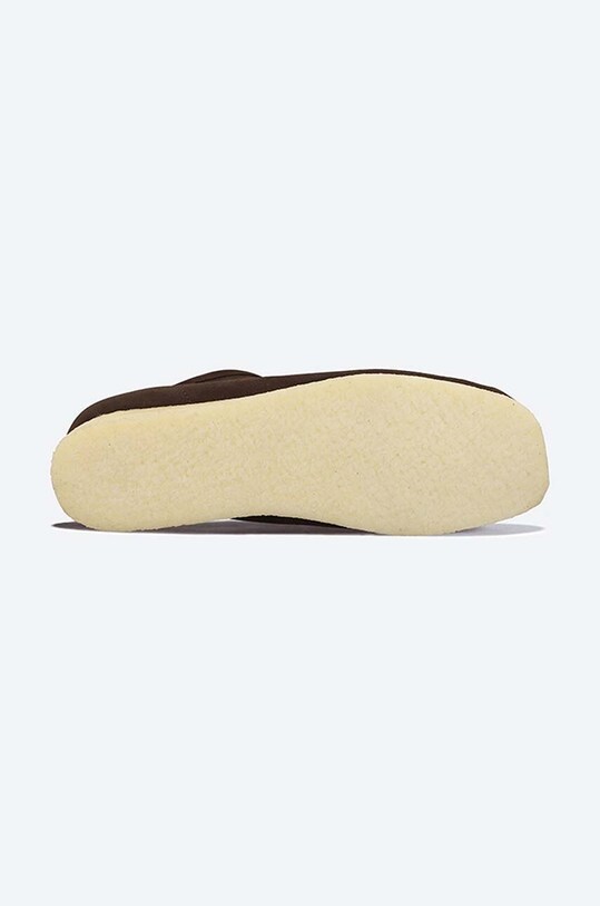 Semišové polobotky Clarks Originals Wallabee 26156606 hnědá AA00