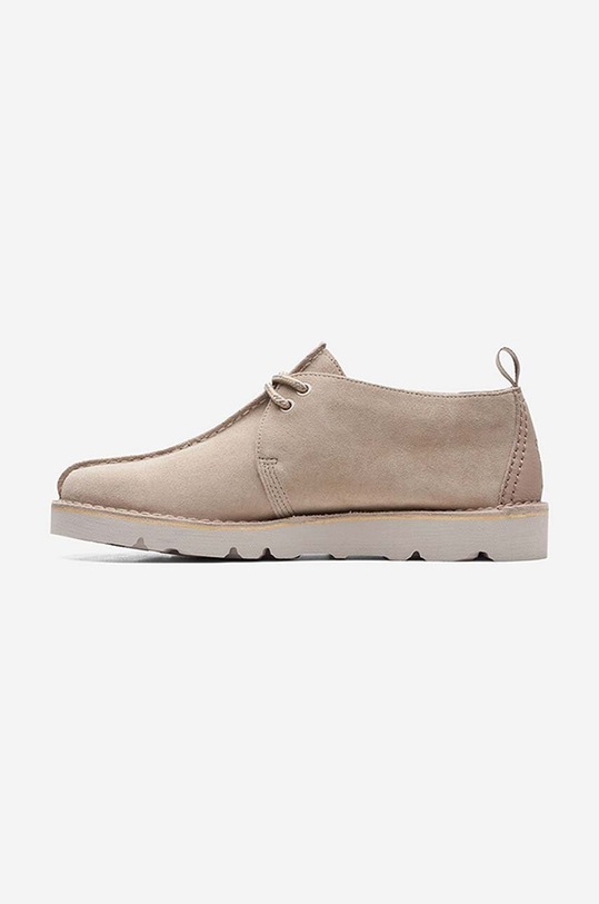 Shoes Clarks suede shoes 26165623 beige