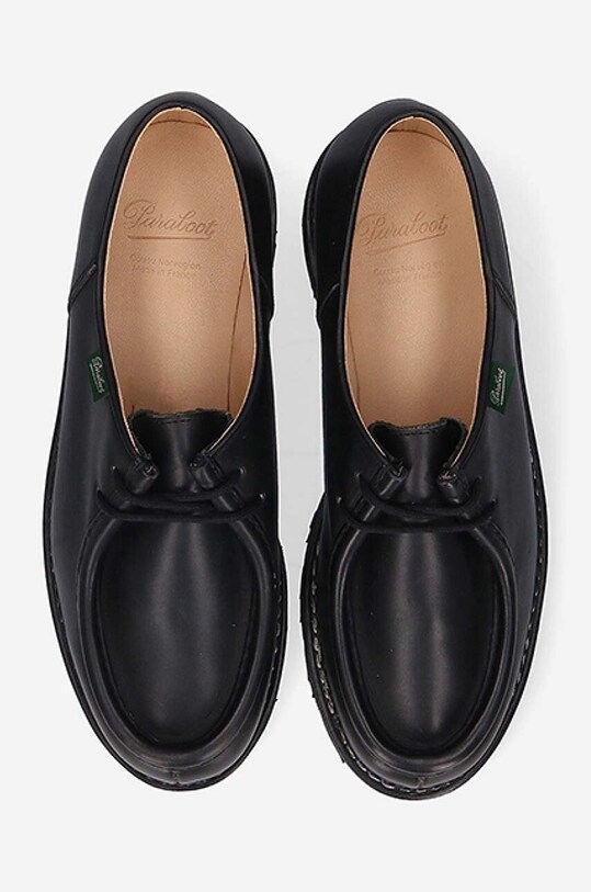 Paraboot pantofi de piele Michael/Marche 715604 negru 715604