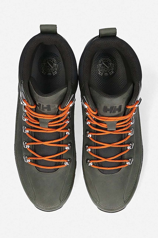 Helly Hansen bőr cipő The Forester 10513 zöld