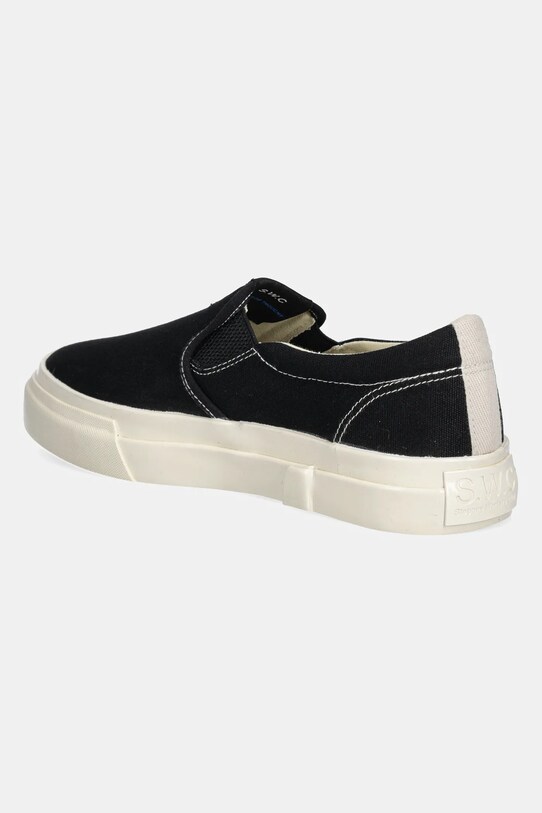 Shoes Stepney Workers Club plimsolls Varden Canvas YA03012 black
