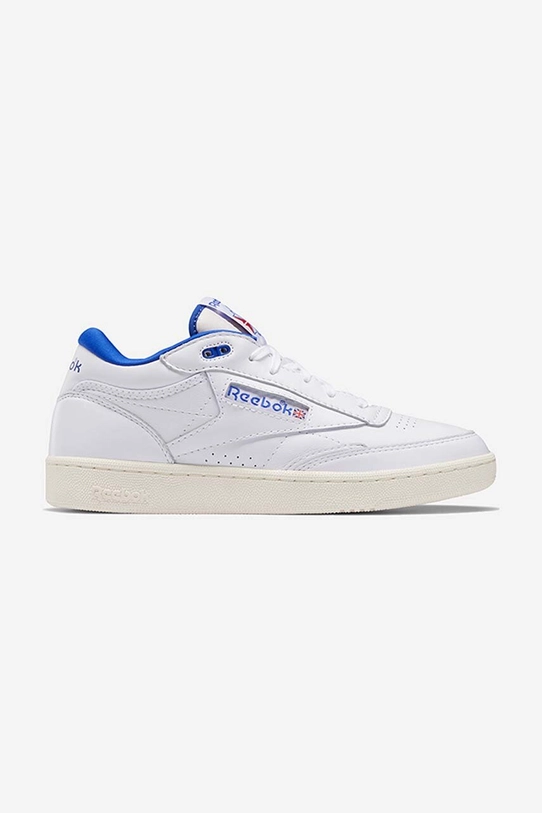 Reebok Classic sneakers din piele Buty Reebok Club C Mid II Vintage H69121 mic de statură alb H69121