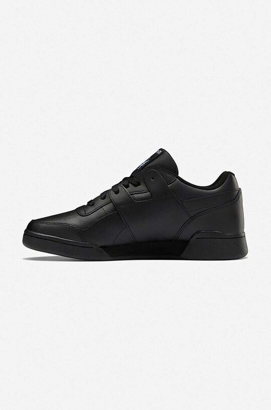 Încălțăminte Reebok Classic sneakers din piele Workout Plus HP5910 negru