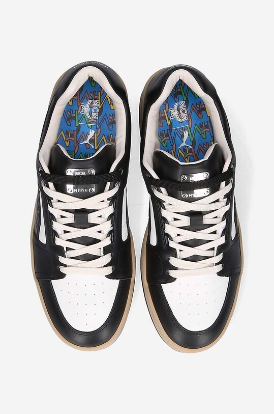Puma leather sneakers x MCM black 388733.01