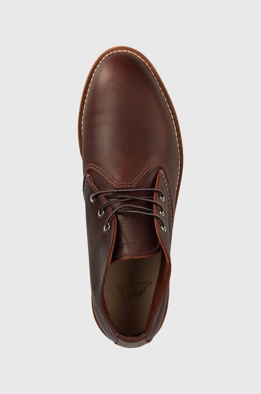 Шкіряні черевики Red Wing Chukka коричневий 3141