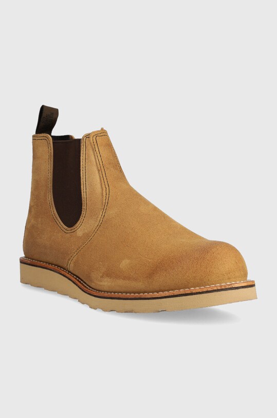 Велурени боти челси Red Wing Classic Chelsea 3192 бежов AA00