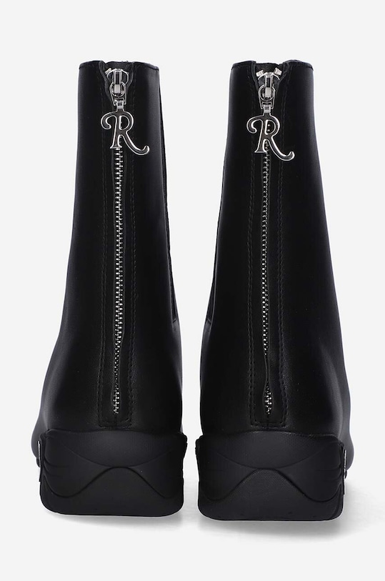 Raf Simons leather chelsea boots Solaris Hight black HR780010L