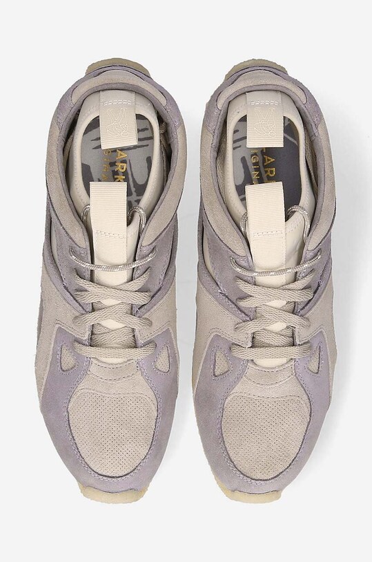 Shoes Clarks suede sneakers x Ronnie Fieg Breacon 26170066 gray