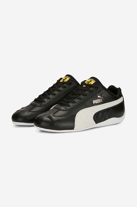 Puma leather sneakers BMW MMS Tiburion Logo black 307514.01