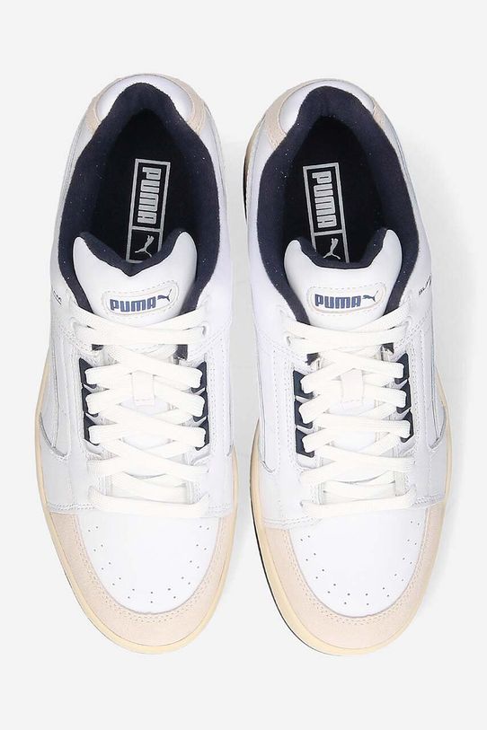 Кожени маратонки Puma Slipstream Lo Retro бял 384692.09