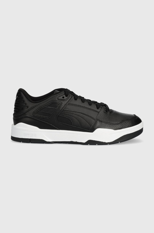 Puma sneakers din piele slipstream Leather mic de statură negru 387544.03