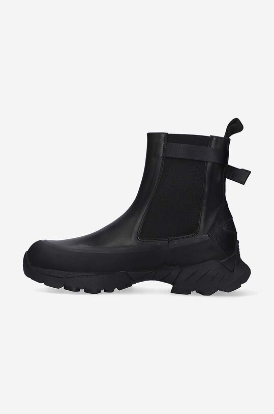 ROA leather chelsea boots Chelasea black CBLE01.001