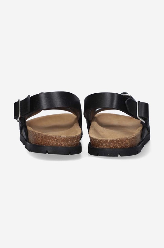 A.P.C. sandale de piele negru PXAWV.H51075