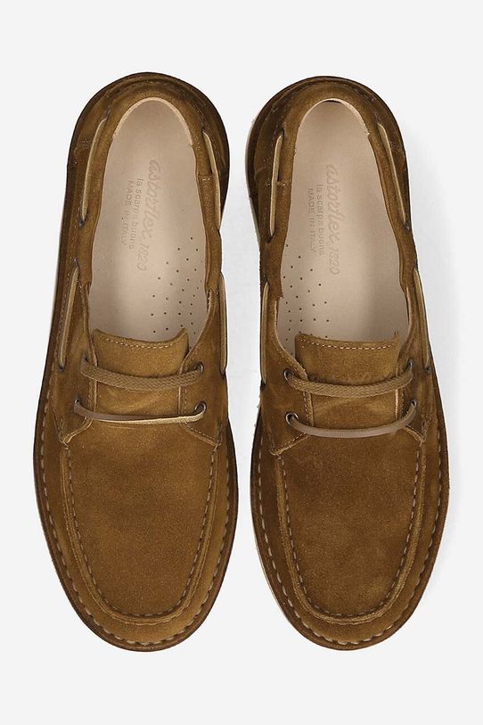 Astorflex mokasyny zamszowe Mocassino Allacciato BOATFLEX.724