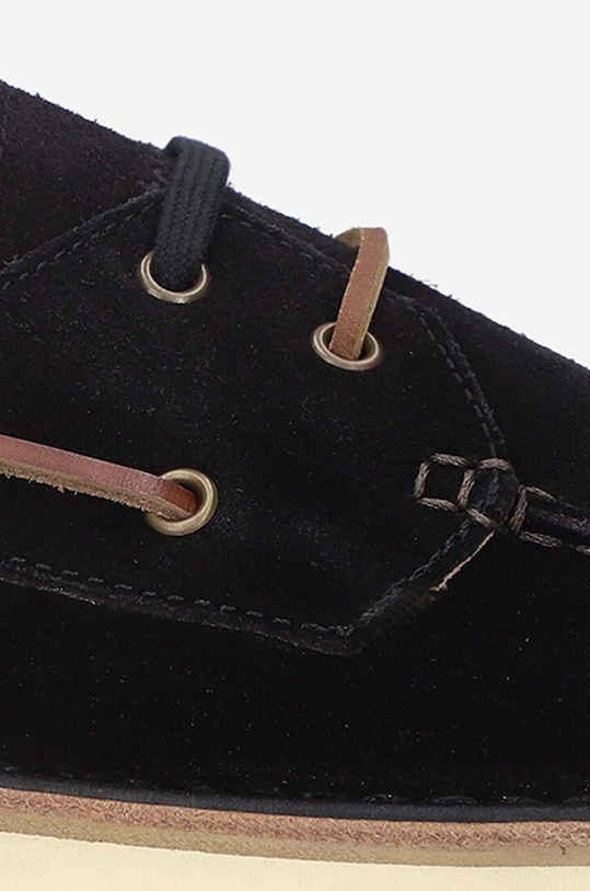 Замшевые мокасины Astorflex Mocassino Allacciato BOATFLEX.724 чёрный AA00