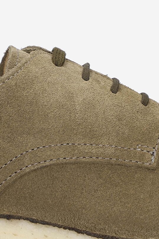 Astorflex pantofi de piele întoarsă Derby Uomo COASTFLEX.001 verde AA00