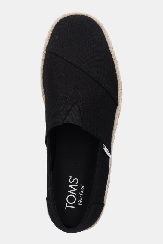 Εσπαντρίγιες Toms Toms Alpargata Rope 2.0 10019875 BLACK 10019875 μαύρο