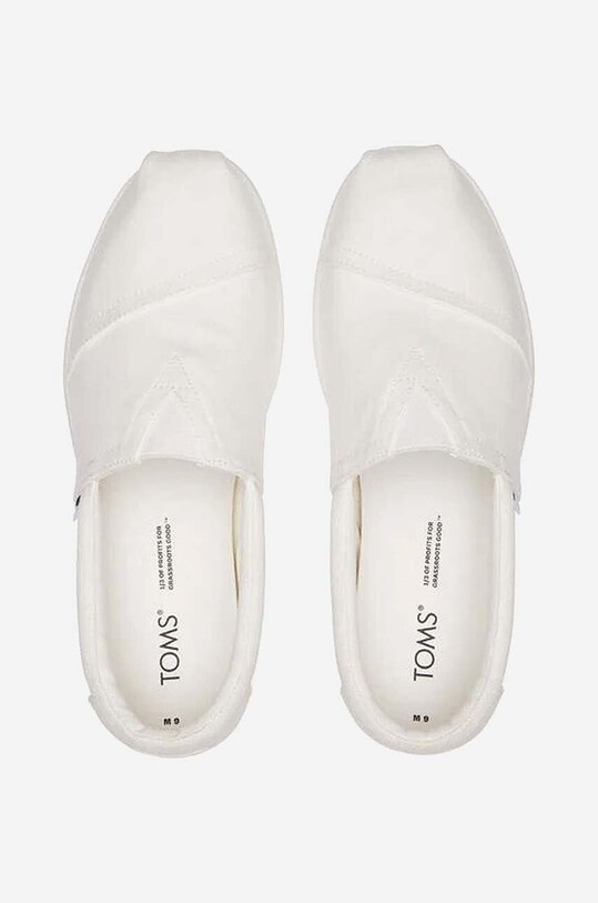 Toms espadrilles Toms Alpargata Forward 10019876 WHITE 10019876 fehér AA00