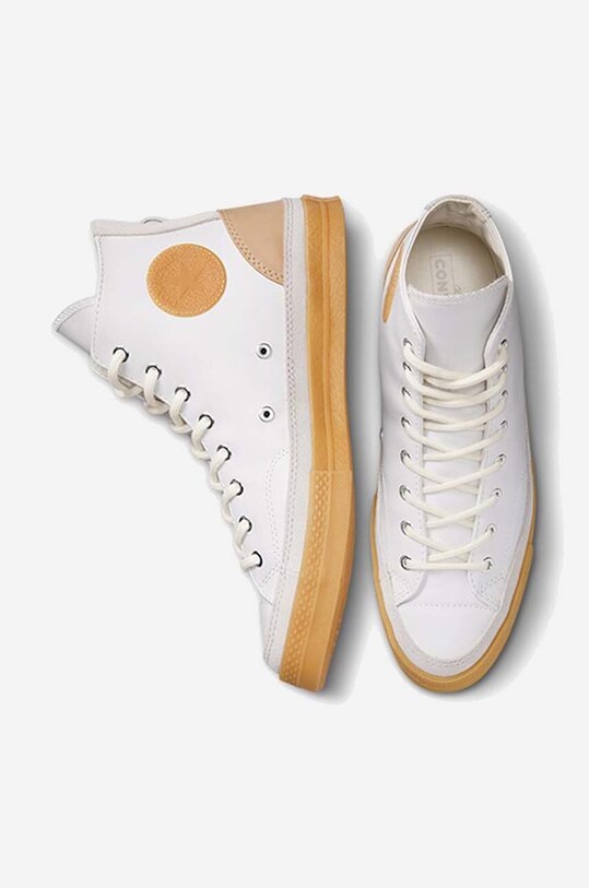 Shoes Converse leather trainers Chuck 70 Premium Craft A03085C white