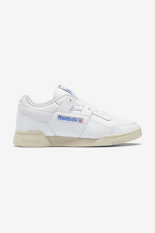 Reebok sneakers in pelle Workout Plus Vintag GZ4962 bassa bianco GZ4962