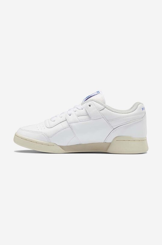 Reebok sneakersy skórzane Workout Plus Vintag GZ4962 GZ4962 biały