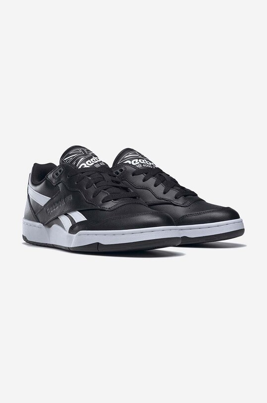 Reebok sneakersy skórzane BB 4000 II czarny IE4297