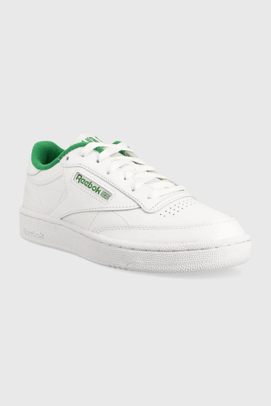 Kožené tenisky Reebok Club C 85 IE9387 biela AA00