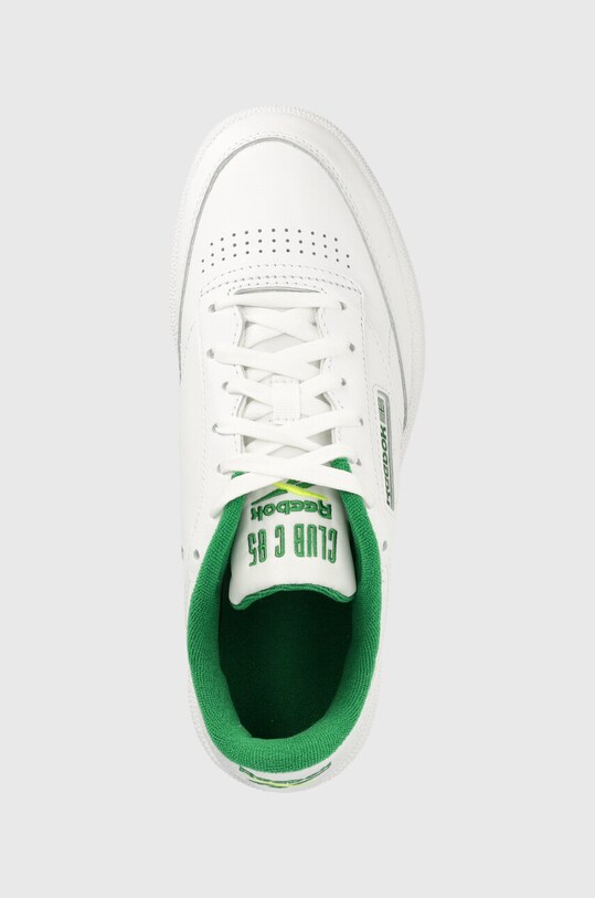 Δερμάτινα αθλητικά παπούτσια Reebok Club C 85 λευκό IE9387