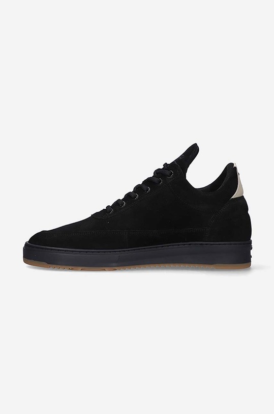 Boty Semišové tenisky Filling Pieces Low Top Ripple Suede 25122791861 černá