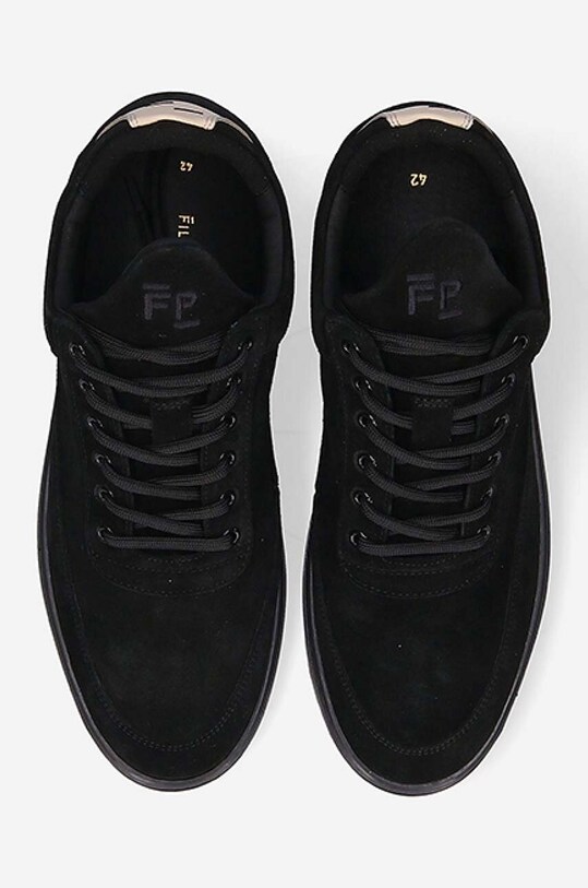 Замшевые кроссовки Filling Pieces чёрный 25122791861