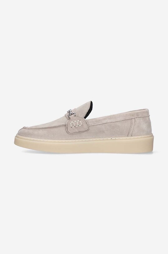 Semišové mokasíny Filling Pieces Core Loafer Suede šedá 44229001108