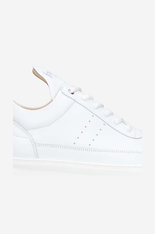Filling Pieces sneakersy skórzane Low Top Bianco 10127791929