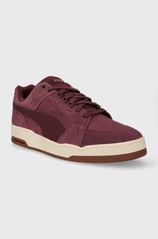 Замшевые кроссовки Puma Slipstream Lo MMQ 388599 бордо AA00